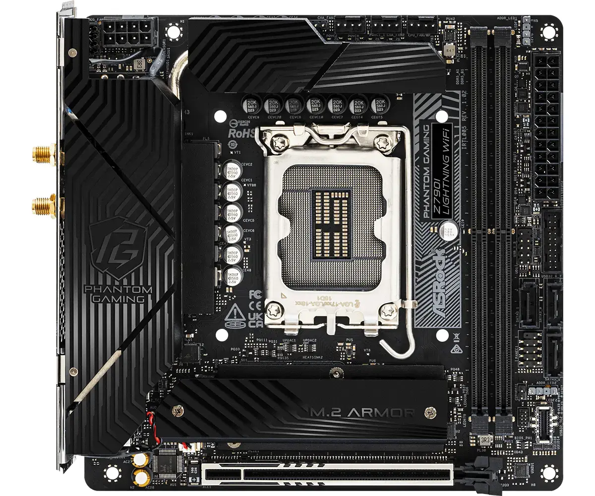 Материнская плата ASRock Z790I Lightning WiFi | Mini ITX Photo 3