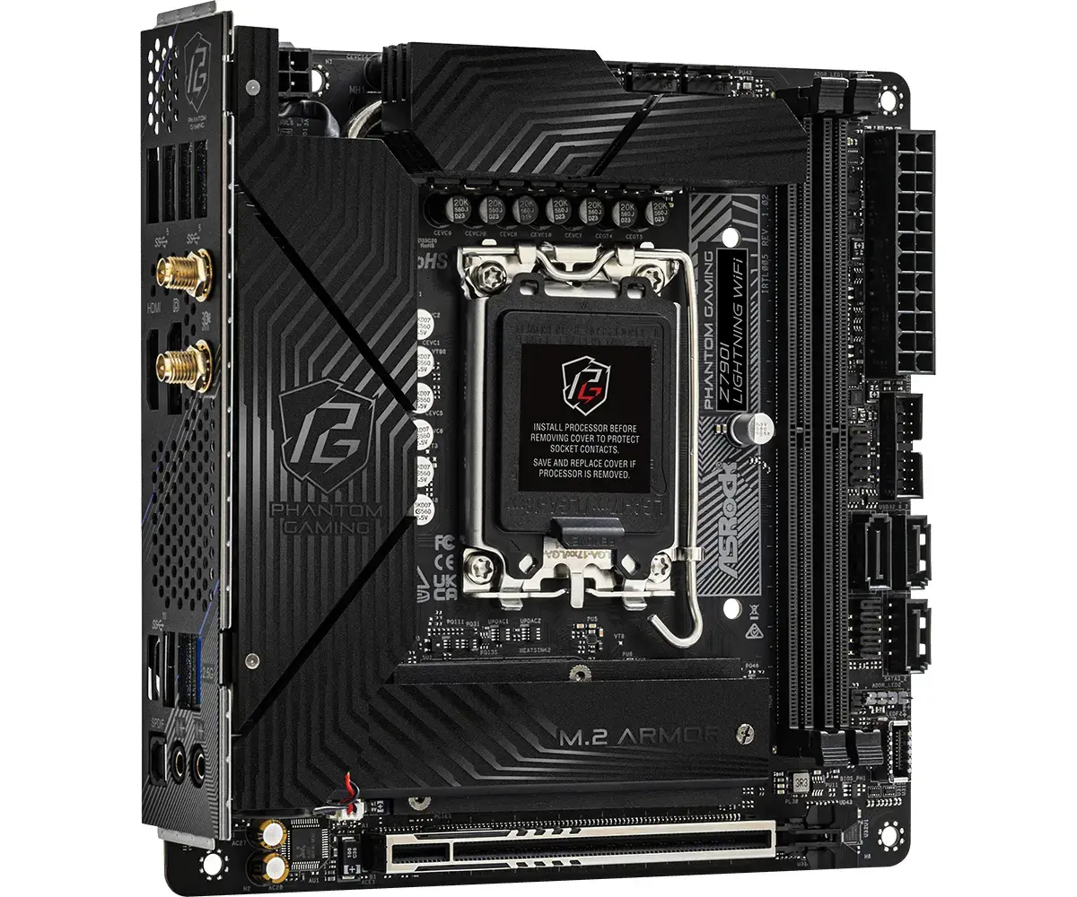 Материнская плата ASRock Z790I Lightning WiFi | Mini ITX Photo 5