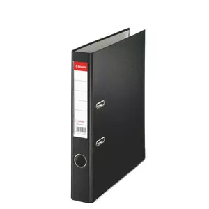 Ring binder ESSELTE 81197 A4 black — capacity 350 sheets, 52 mm spine