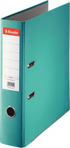 Binder A4 75 mm ring, ESSELTE 11282, turquoise, economical