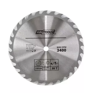 Ripzāģa disks AWTools 450 mm × 30/22/16 mm, 40 zobu, TCT