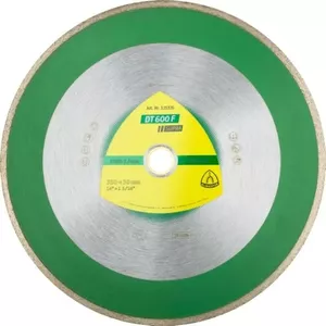 Алмазный диск KLINGSPOR 250 мм x 1,9 мм x 30/25,4 мм DT600F для керамики