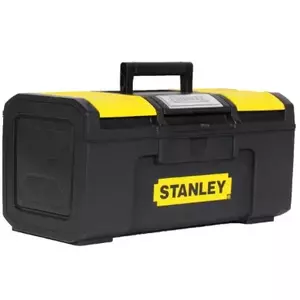 Tool box STANLEY 1-79-218 — small parts organizer, 595×281×260 mm, black/yellow