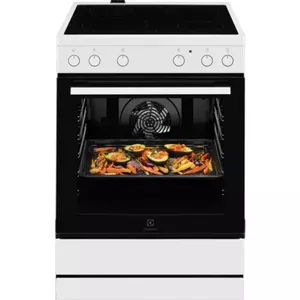 Elektriskā krāsns Electrolux LKR62001CW 60 cm keramikas virsma balta, energoefektivitātes klase A