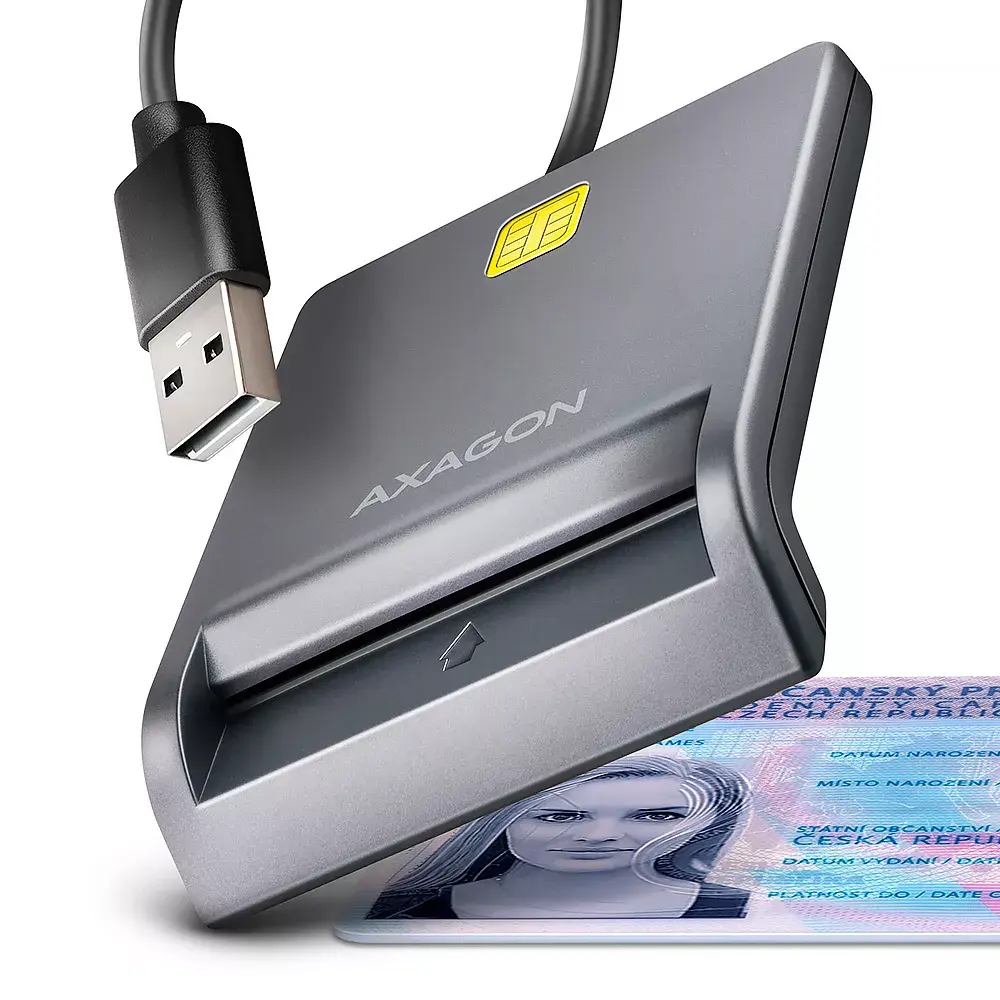 Axagon CRE-SM3T USB Смарт-картридер Photo 2