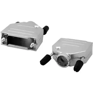 D-Sub connector Tecline 10015R full metal with knurled screws