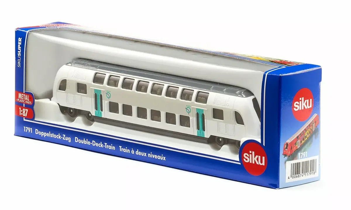 Train Siku RATP DOUBLE-DECK TRAIN Photo 5