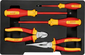 Bosch 1600A02NG2 VDE Tool Set - 5-Piece Photo 1