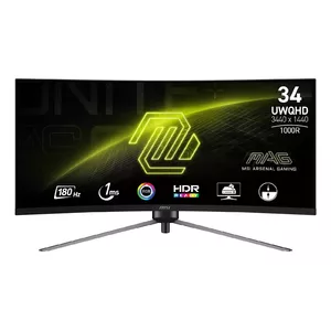 Монитор MSI MAG 345CQR 34" UltraWide Dual Quad HD 3440 x 1440