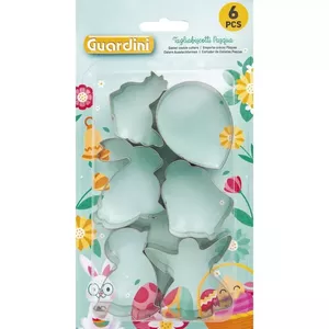Cookie and gingerbread cutter set Guardini 1415836 Easter 6 pcs 5–6×2 cm