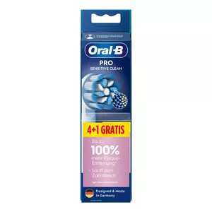 Toothbrush Heads Oral-B Pro Sensitive Clean 5 pcs White Extra Soft