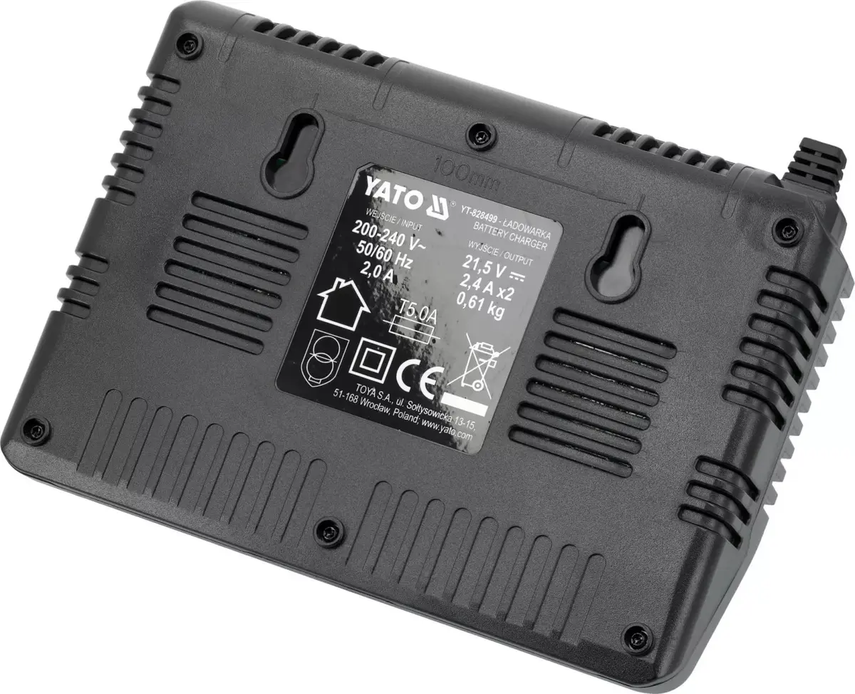 Battery Charger YATO YT-828499 18V Dual Photo 4