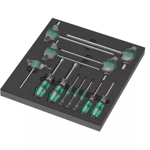 Manual screwdriver Set Wera 05150104001 Width 344 mm Length 392 mm