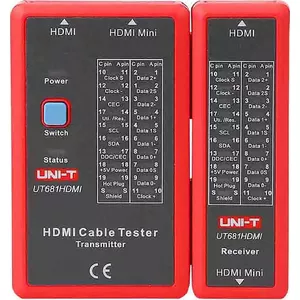 HDMI tester cables Unit Uni-T UT681HDMI — HDMI continuity and wiring verification