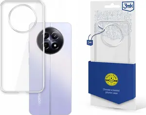 Protective clear phone case for Realme 12 5G — 3MK transparent TPU cover
