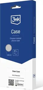 Clear protective case for Motorola Edge 50 Pro, 3MK transparent soft cover