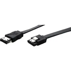 SATA Cable Tecline 1.0m eSATA 39901101 Black