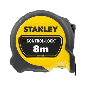 Рулетка Stanley STHT37232-0 8 м Черная Желтая Ширина 90 мм Глубина 50 мм Высота 150 мм