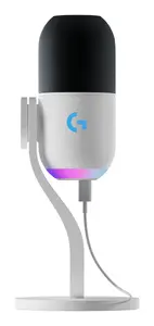 Настольный микрофон Logitech G Yeti GX проводной USB черно-белый