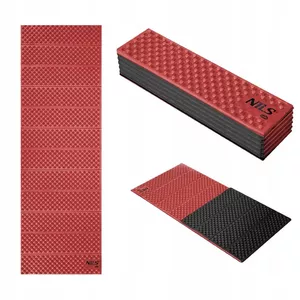 Folding Sleeping Mat Nils Extreme NC1768 188 cm — red