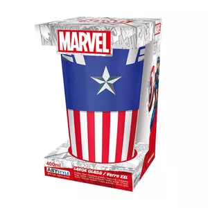 Glass ABYstyle Captain America ABYVER134 400 ml – branded drinking glass