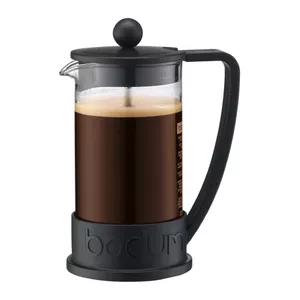 Френч-пресс для кофе Bodum BRAZIL Черный Прозрачный 3 Чашки