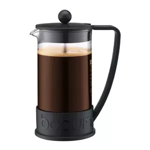 Кофеварка Bodum BRAZIL Черная Прозрачная 8 чашек 963.9 г