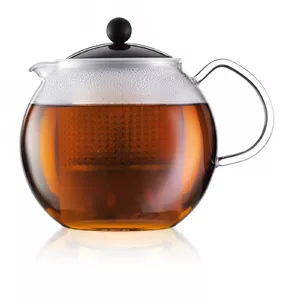 Чайник Bodum Assam 500 мл Черный Прозрачный