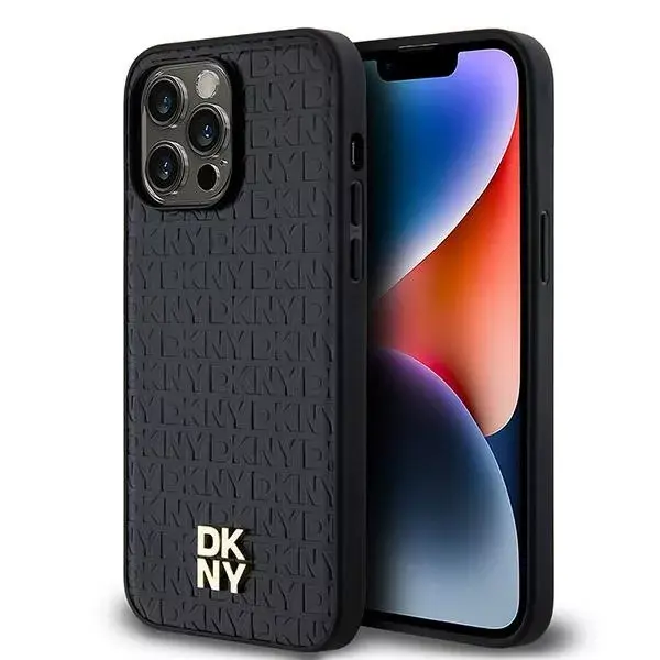 DKNY Hardcase iPhone 15 Pro Max ādas monogramma Photo 8