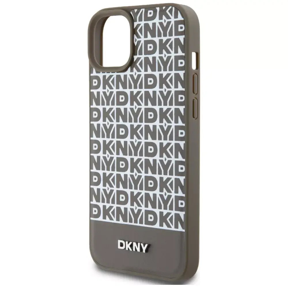 Кожаный жесткий чехол DKNY для iPhone 15/14/13 DKHMP15SPSOSPW Photo 4