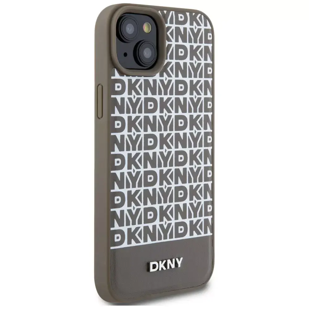 Кожаный жесткий чехол DKNY для iPhone 15/14/13 DKHMP15SPSOSPW Photo 7