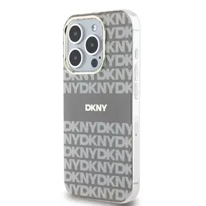 Hardcase DKNY for iPhone 15 Pro Max 6.7 inch Beige MagSafe DKHMP15XHRHSEE