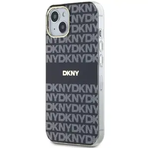Hardcase for iPhone 15 Plus / 14 Plus 6.7" — DKNY DKHMP15MHRHSEK black MagSafe