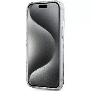 Hardcase phone case DKNY for iPhone 15 Plus / 14 Plus 6.7" black checkered pattern