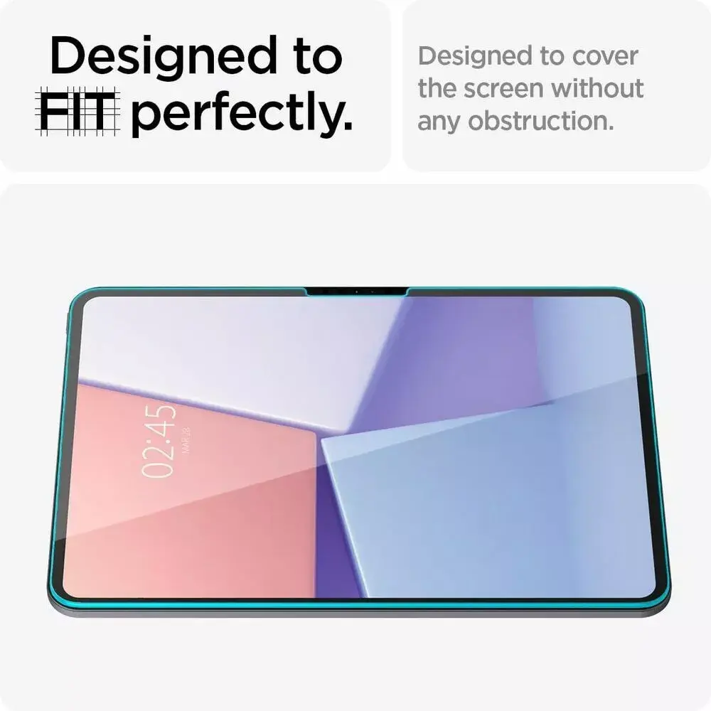 Spigen GLAS.tR EZ Fit iPad Pro 11" (2024) — защитное стекло Photo 10
