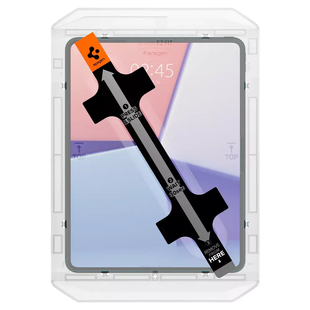 Skaidrs ekrāna aizsargs Spigen GLAS.tR EZ Fit iPad Pro 13 2024 Photo 2