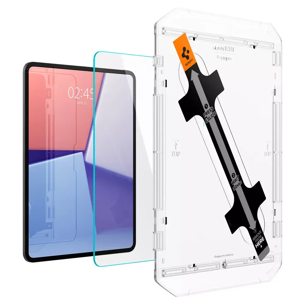 Skaidrs ekrāna aizsargs Spigen GLAS.tR EZ Fit iPad Pro 13 2024 Photo 3