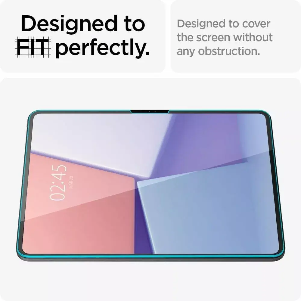 Skaidrs ekrāna aizsargs Spigen GLAS.tR EZ Fit iPad Pro 13 2024 Photo 10