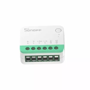 Smart WiFi switch Sonoff MiniR4M 1-channel 230V 10A, wall-mountable smart relay