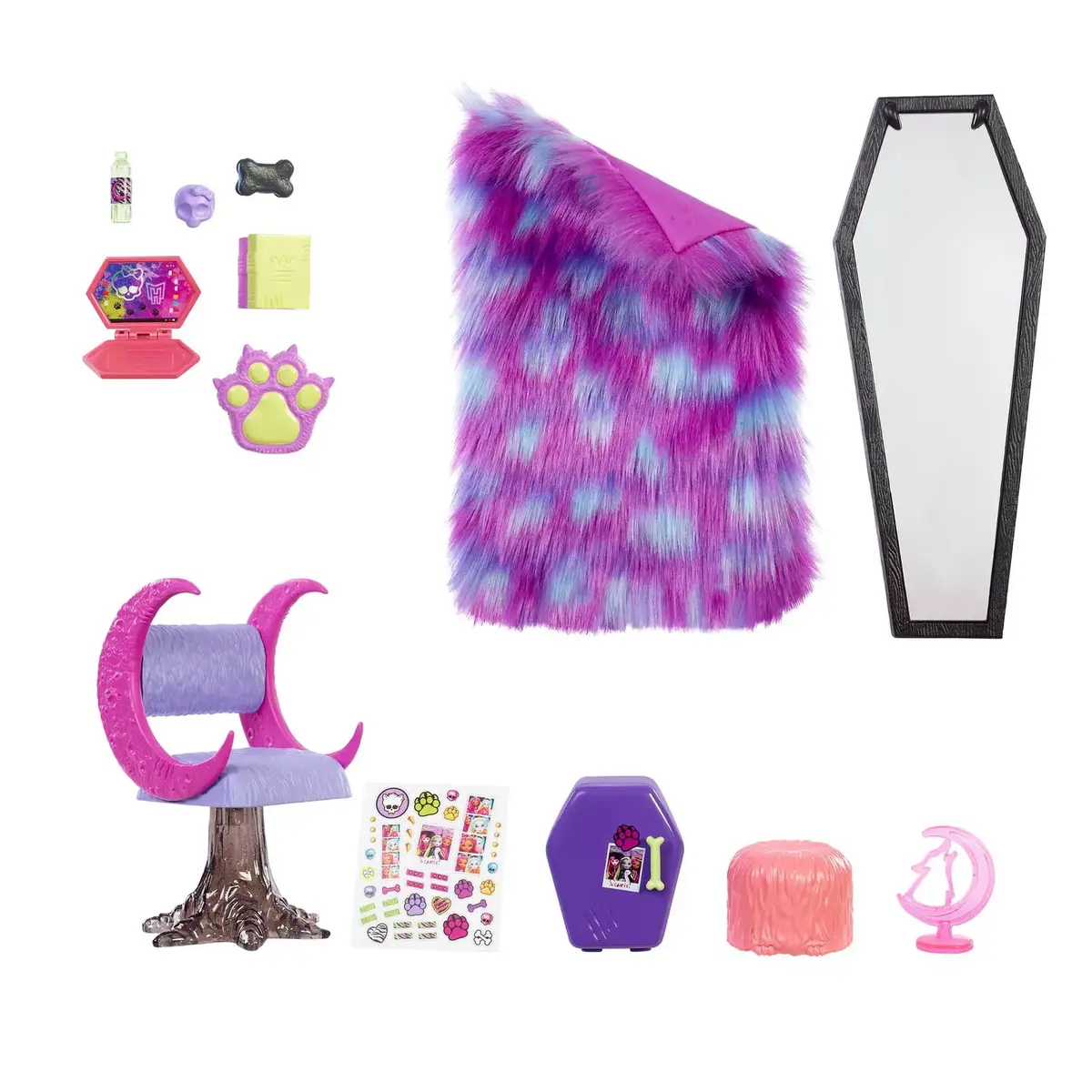 Lelles gultiņa MATTEL Monster High Clawdeen Wolf Photo 5
