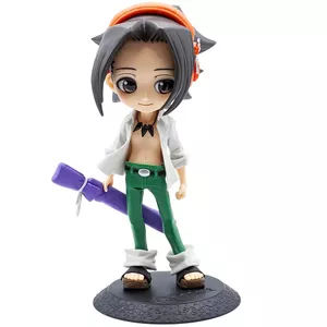 Collectible Figure Bandai Banpresto Yoh Asakura Q Posket Ver.A BP17951P – stylized vinyl figure, Shaman King character