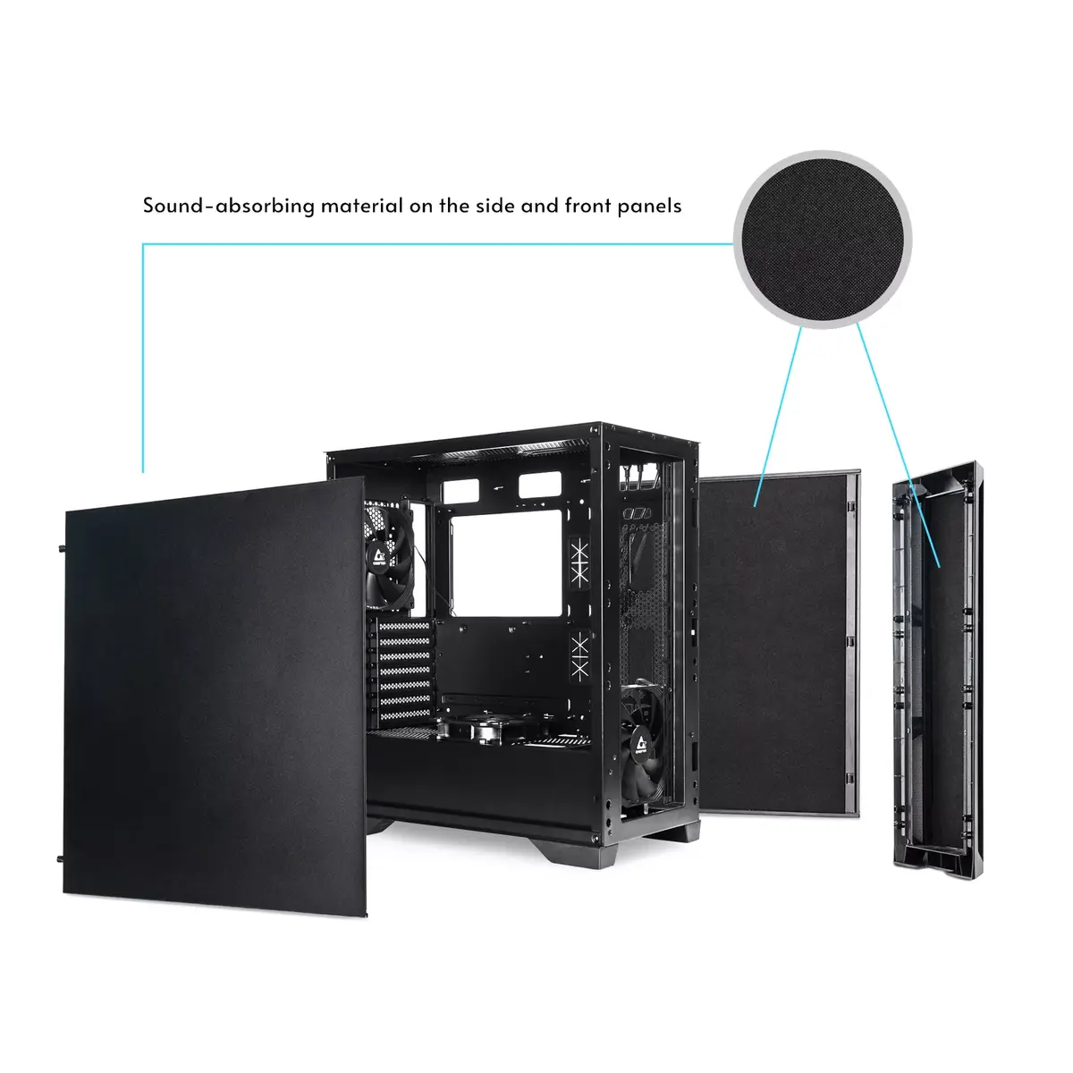 Компьютерный корпус Chieftec Midi APEX Series GA-01B-Q-OP Photo 10