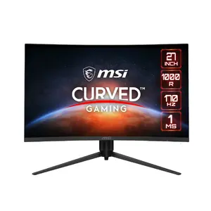 MSI G271CQPDE E2 Computer Monitor 68.6 cm 27 Inch 2560 x 1440 Pixels Wide Quad HD LED Black 170Hz 1ms HDMI DisplayPort