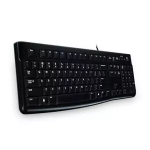 Logitech K120 Corded Keyboard tastatūra USB QWERTZ Slovāku Melns