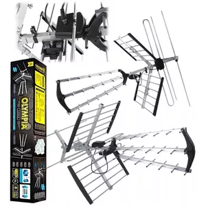 Outdoor DVB-T 1000+ LTE Antenna Red Eagle OLYMPIA COMBO (BX-1000) — VHF/UHF, LTE filter