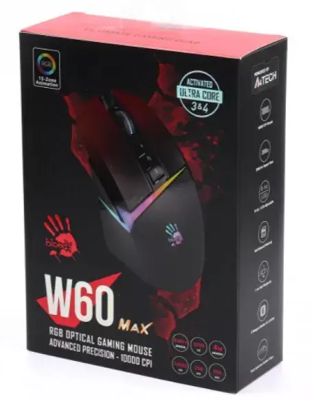 Мышь A4Tech W60 Max Photo 7