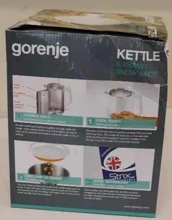 Электрический чайник Gorenje K15DWW Photo 2