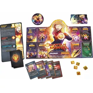 Board game expansion box Lucky Duck Games Gra Dice Throne Marvel Box 2 — Black Panther, Captain Marvel, Doctor Strange, Black Widow
