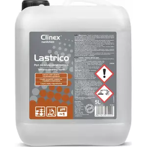 Grīdu tīrīšanas līdzeklis Clinex Lastrico 5L — šķīdinājs akmens un betona grīdām