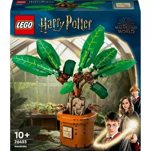Конструктор LEGO Harry Potter 76433 Potion Plant Mandrake, 579 деталей, высота 270 мм, коллекционная модель для экспозиции